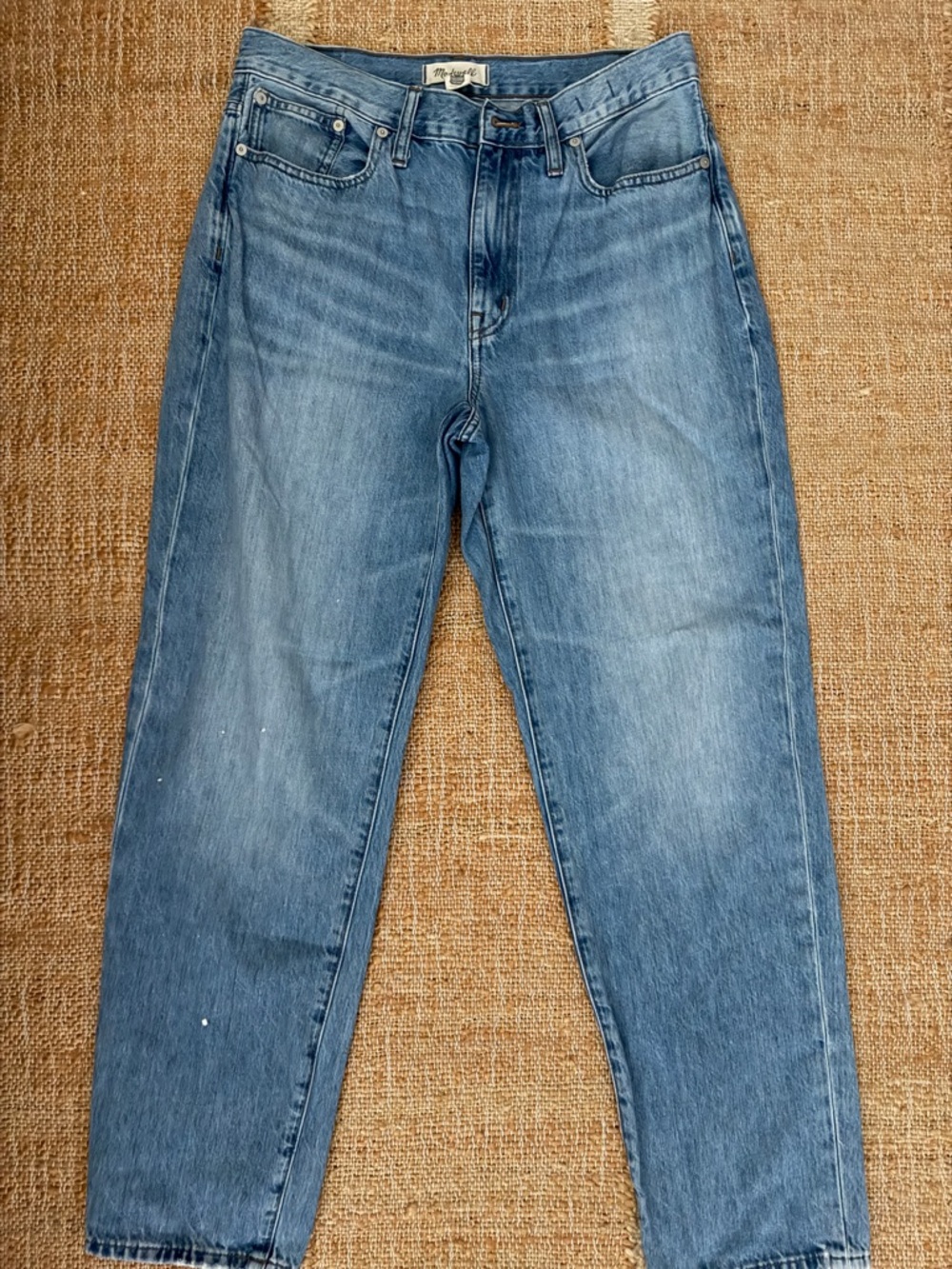 Madewell Light Blue Boyfriend slouchy Jeans size 28
